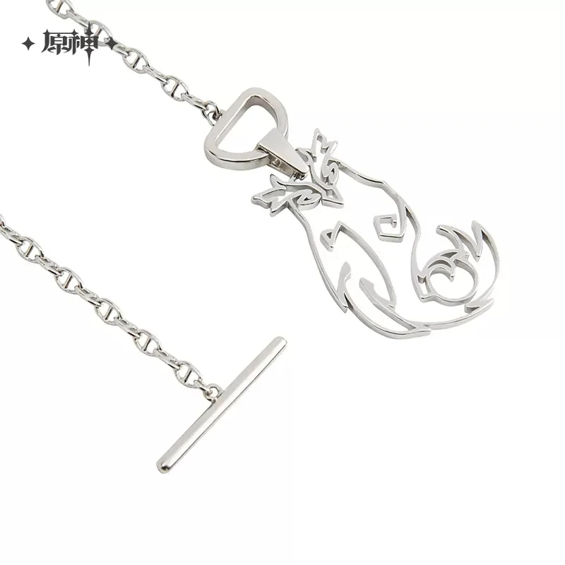 WANKATANG 원신 임팩트 디루크 라그닌더 테마 목걸이, 애니메이션 액세서리, 패션 코스프레 소품, 쥬얼리 생일 선물