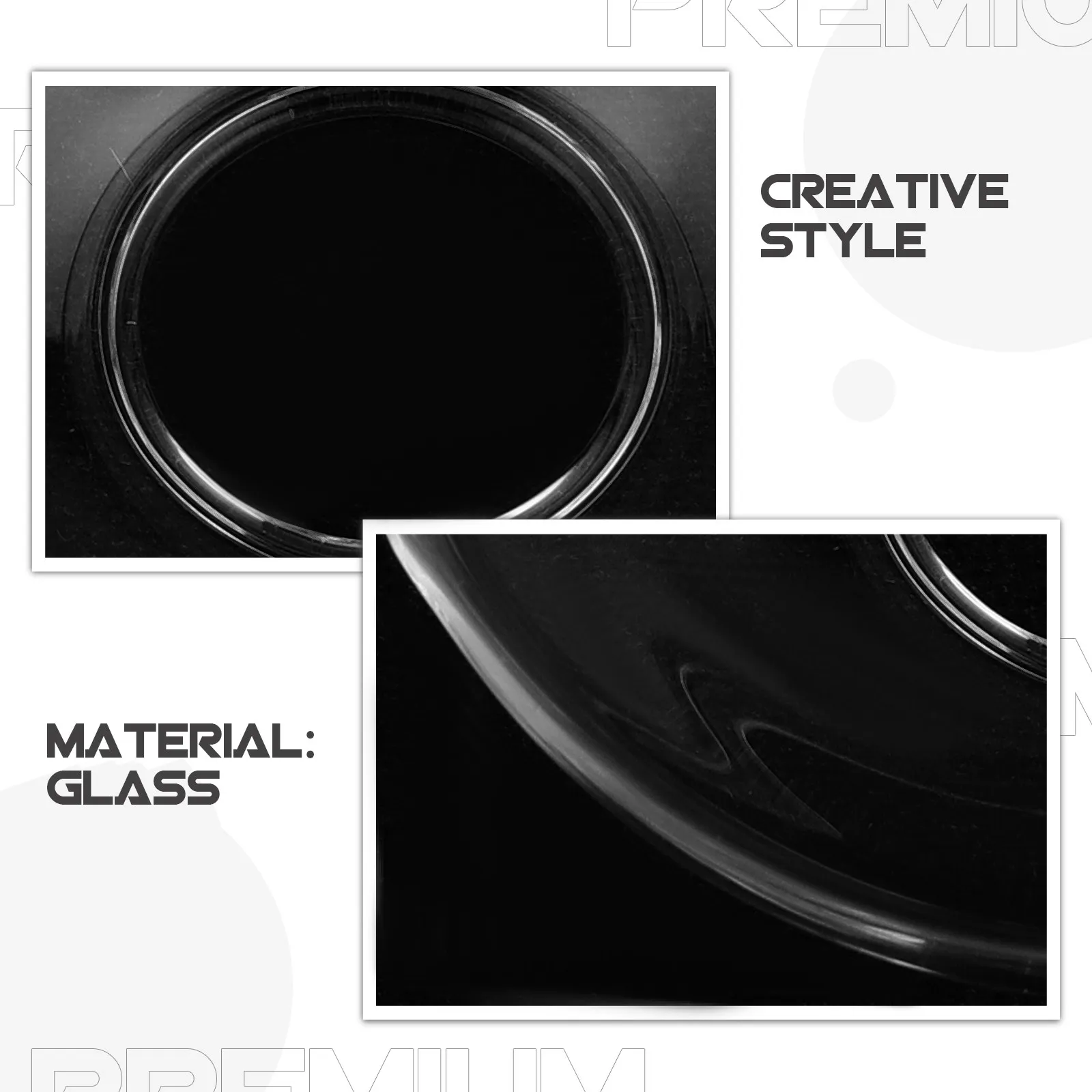 12Pcs Drip Protector Fluted Clear Glass Wax Catcher Decorative Wax Holder for Home Restaurant Hotel Drip Catcher