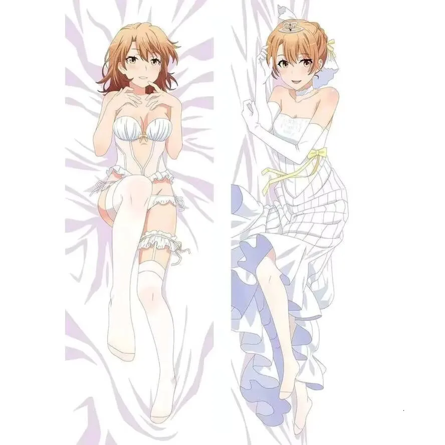 

Романтическая аниме-комедия Myteem, наволочка для тела, чехол SNAFU Dakimakura Hing Yukinoshita Yukino & Isshiki Iroha Otaku &