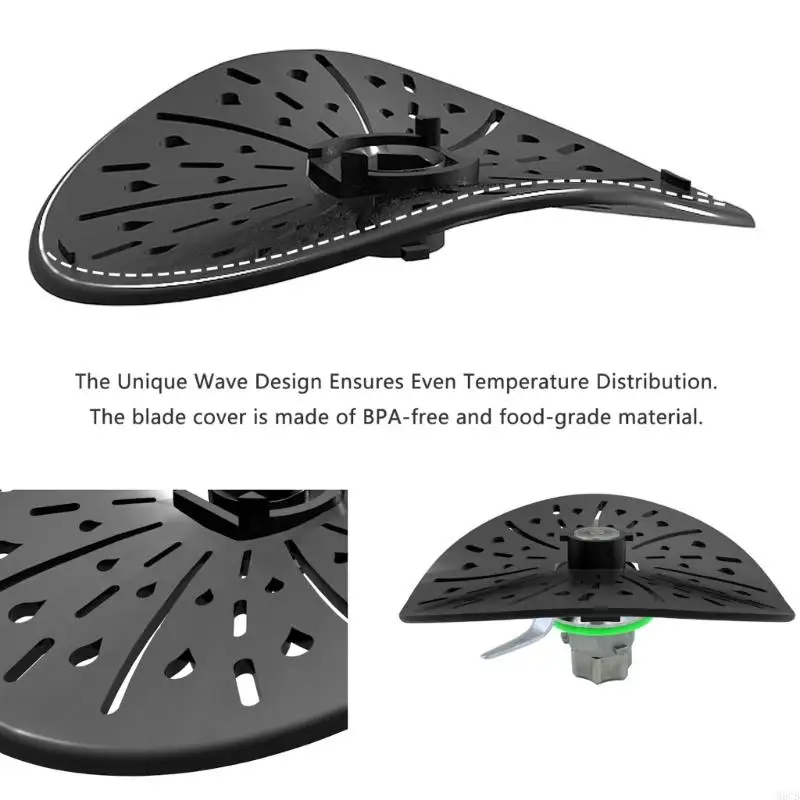 M6CB Медленное приготовление инструментов лезвия лезвие защитные блендеры с разбивкой пищевой крышкой кухонные аксессуары для