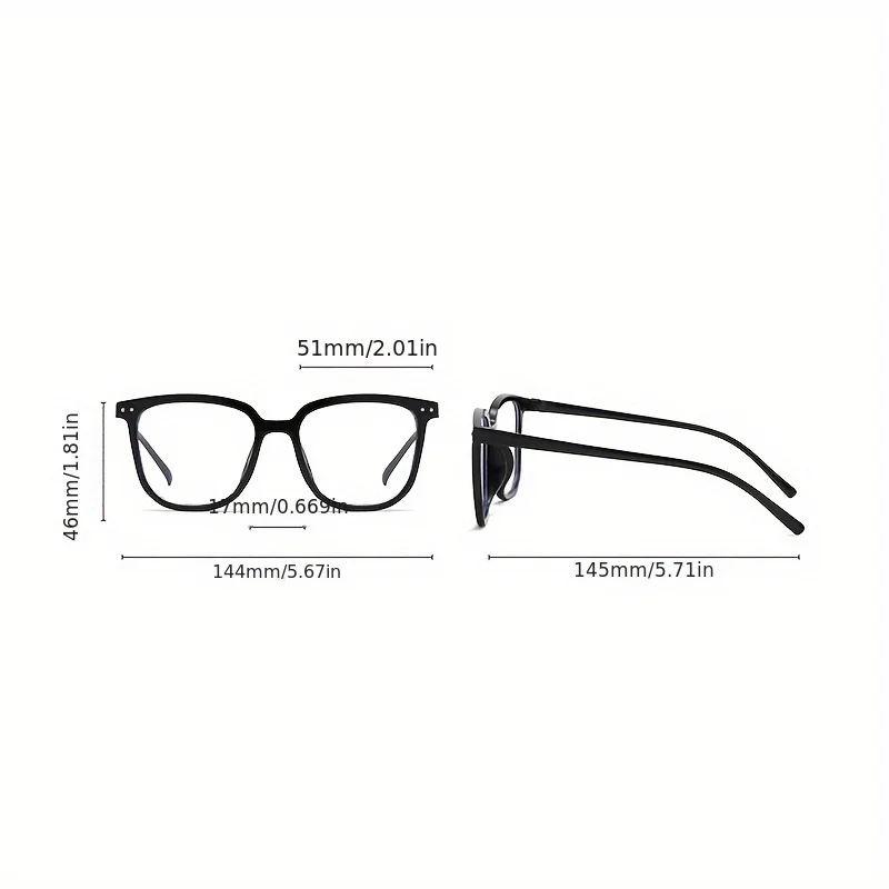 Lesebrille, leicht, Anti-Augenüberanstrengung, modische Computer-Presbyopie-Brille für Damen und Herren – Detail 4