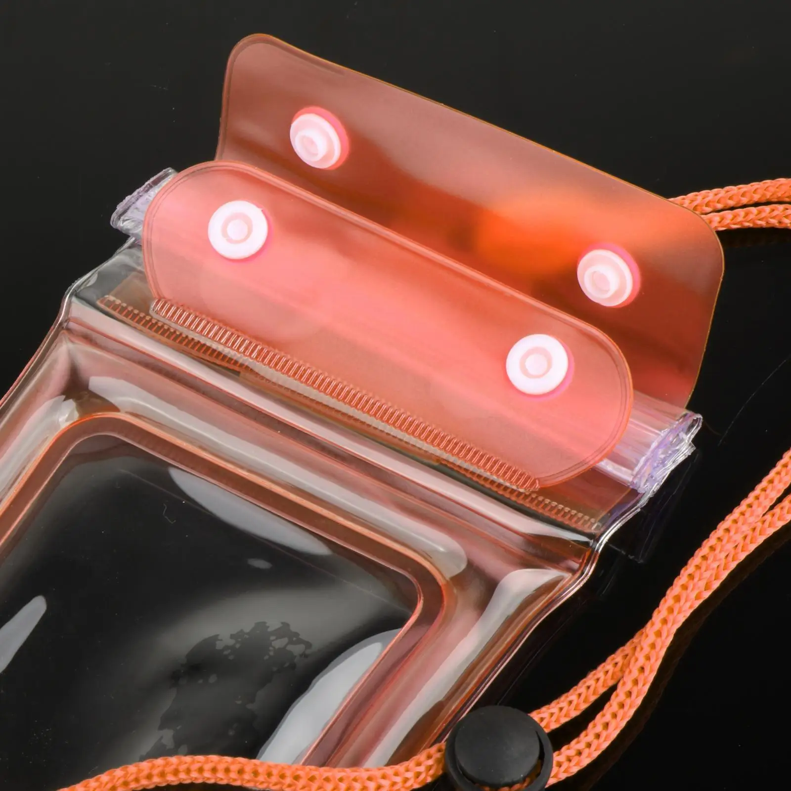 Lanyard Waterproof Phone Pouch Underwater Dry Bag for Snorkeling Rowing Surfing Essential Beach Accessories