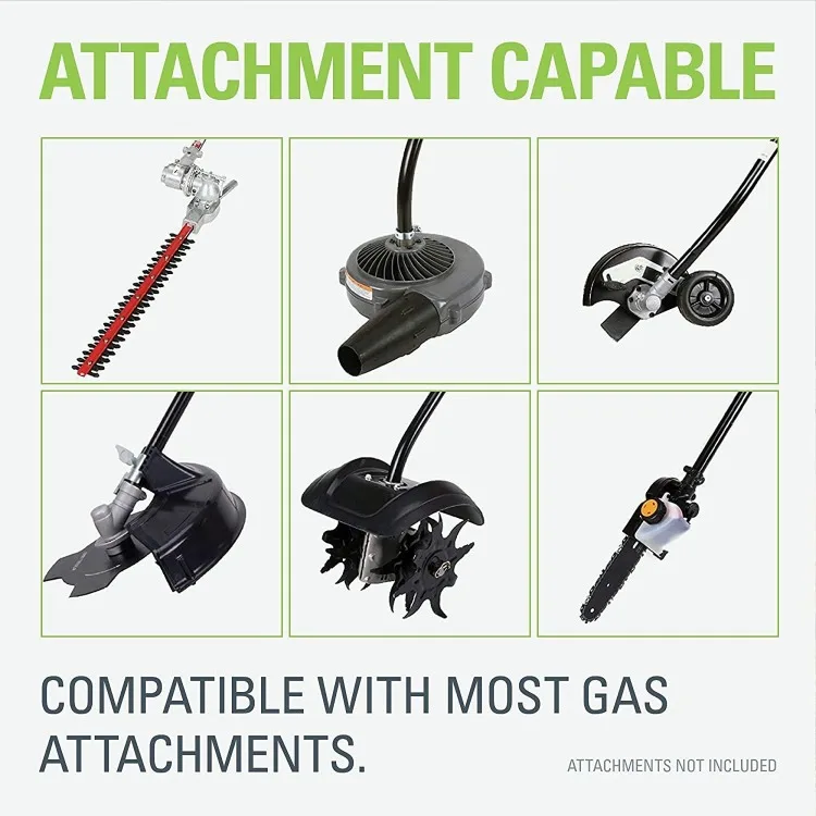 Greenworks PRO 16-Inch 80V Cordless String Trimmer (Attachment Capable), Battery Not Included GST80320