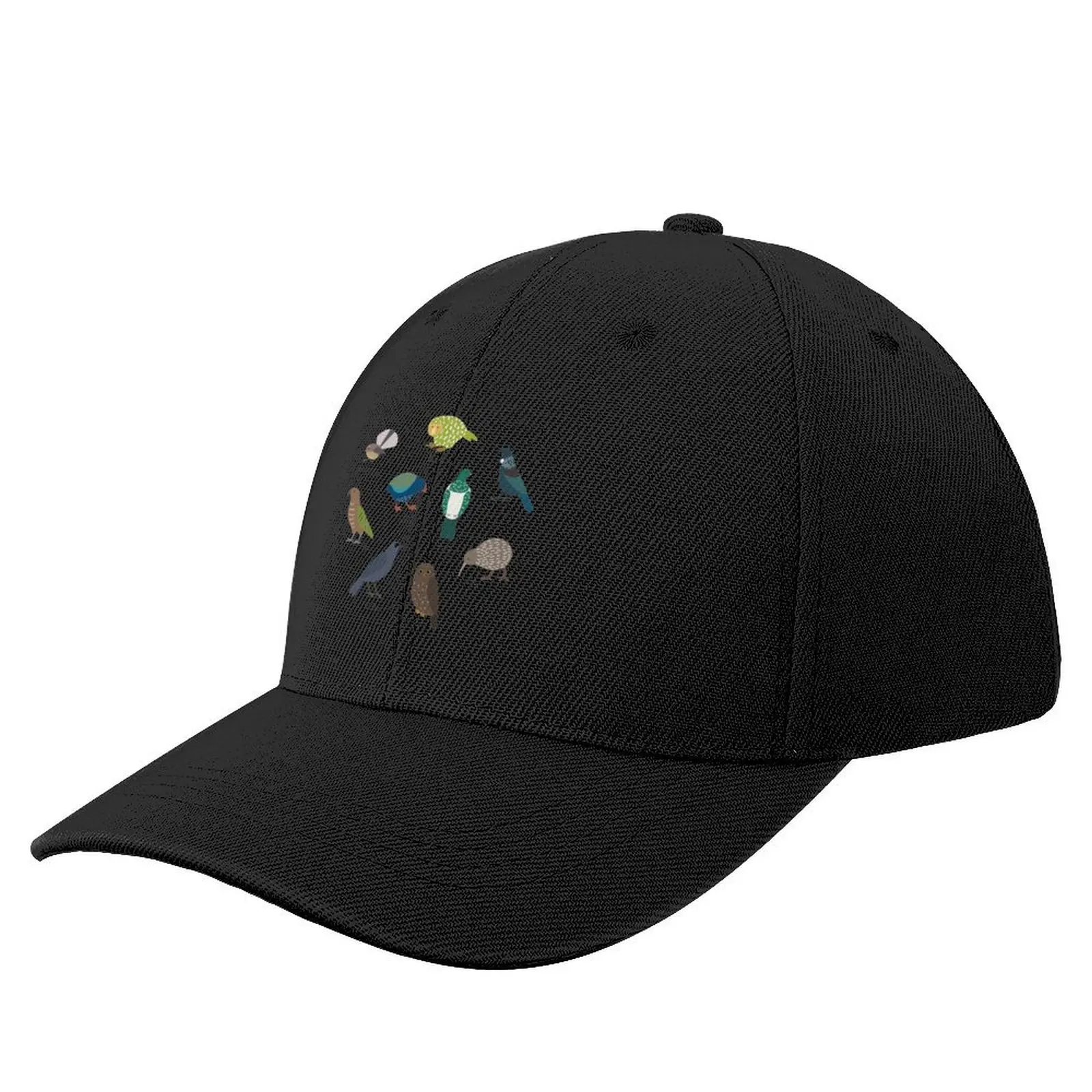 Birds Of New Zealand Baseball Cap Military Cap Man Mountaineering Wild Ball Hat Boy Child Women's