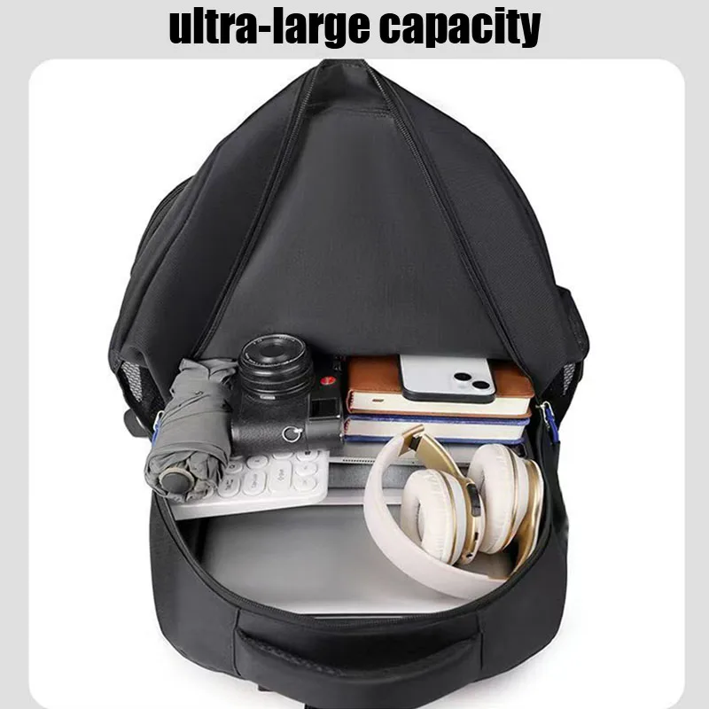 Unisex Sport Oxford Backpack Large Capacity Lightweight Water Resistant Casual Daily School Travel Laptop Rucksack Bag