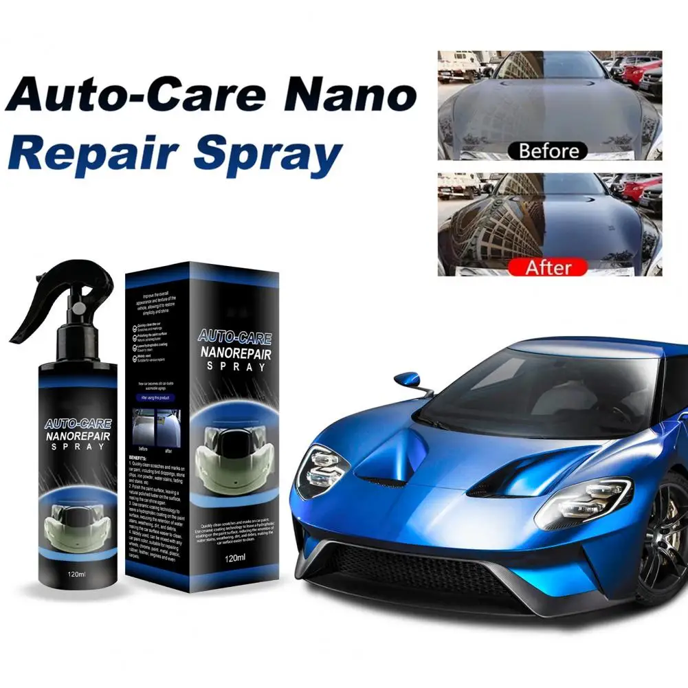 Uv Scratch Remover Eco friendly Car Scratch Remover Spray for Long lasting Easy Application for Waterproof