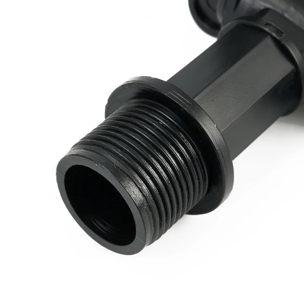 

Fresh Waste Water Tank Drain Tap Fit Motorhome Caravan Boat Camper Van Caravan Black Hose Adapter 3/4 Inch Thread Adaptor