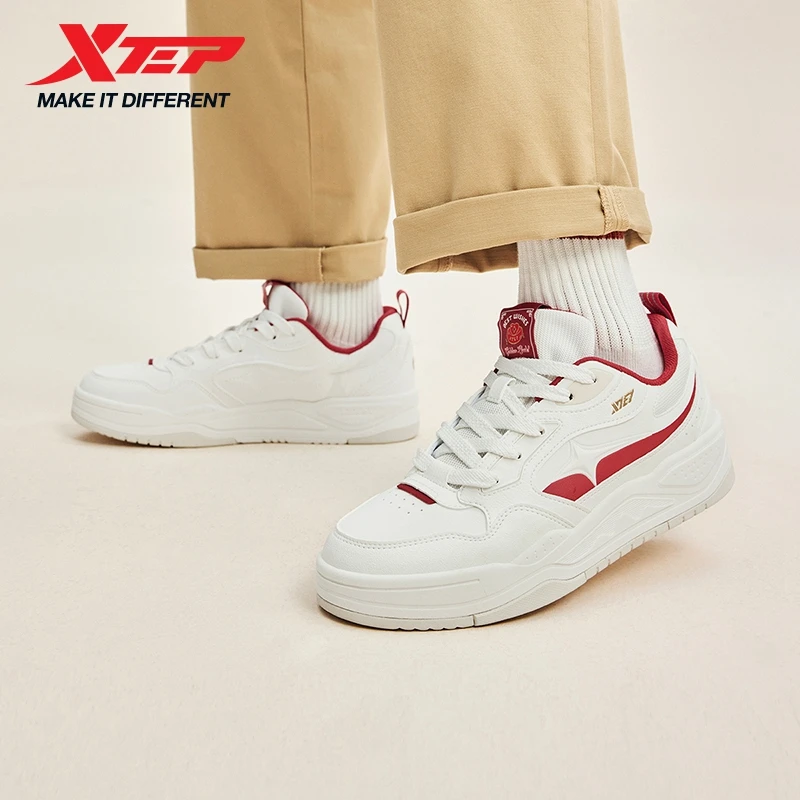 

Xtep STAR-X LITE Shoes For Men Stability Wear-Resistant Outdoor Shoes Classics Trendy Leisure Lace Up Sneakers 874119310008