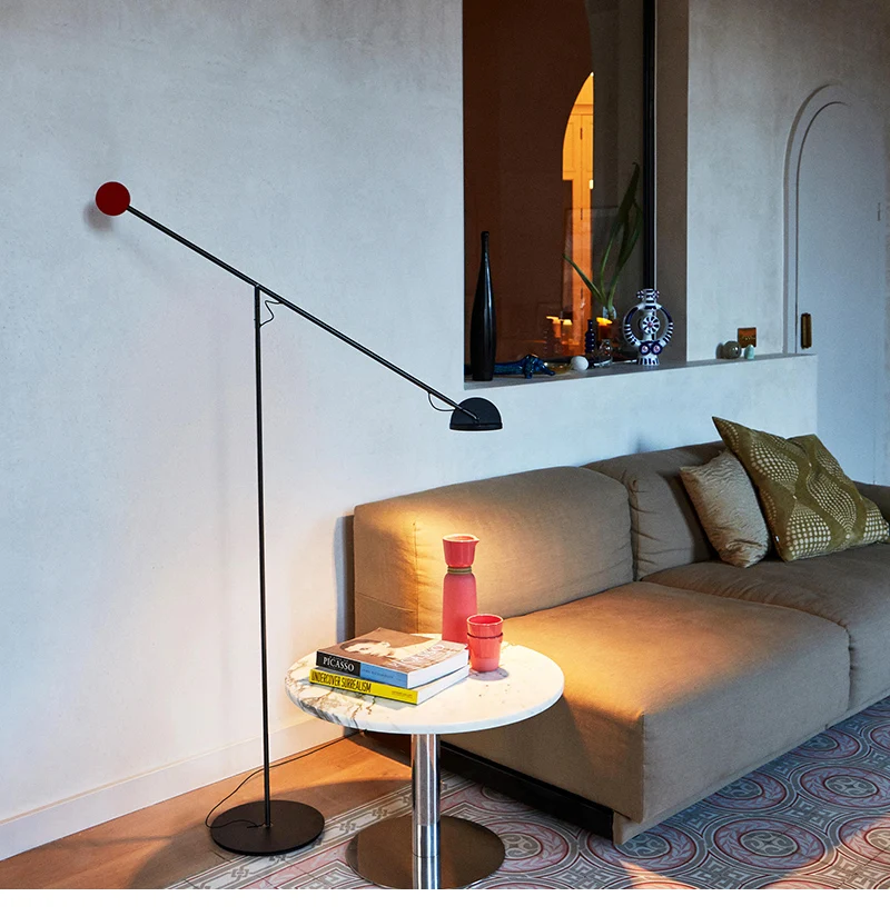 Imagem -03 - Nordic Simples Art Floor Lamp Sala de Estar Coffee Shop Villa Quarto Designer Luz