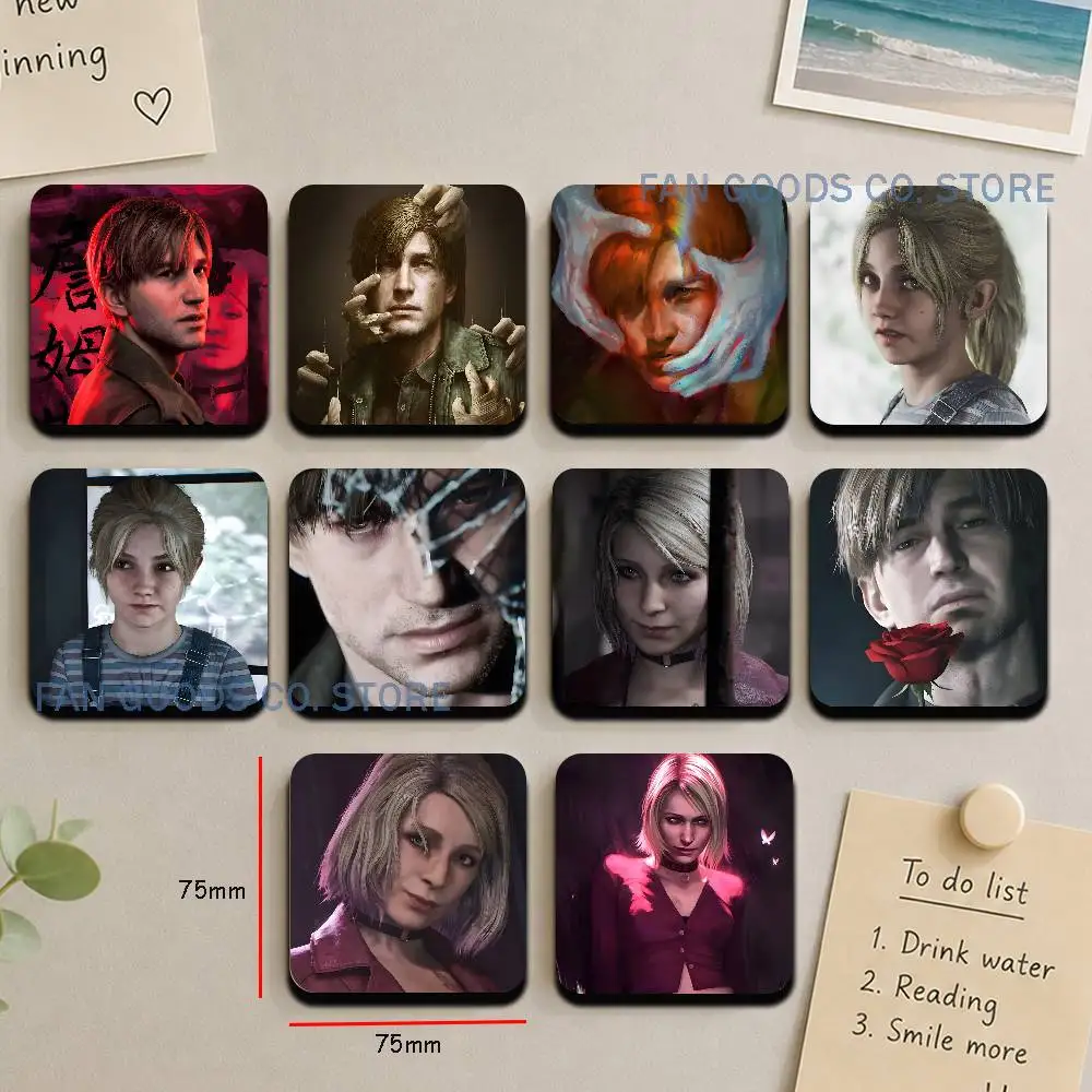 S-Silent Hill Game 2 remake Magnetic Refrigerator Magnets Cute and Creative Refrigerator Magnets Souvenirs and Gifts