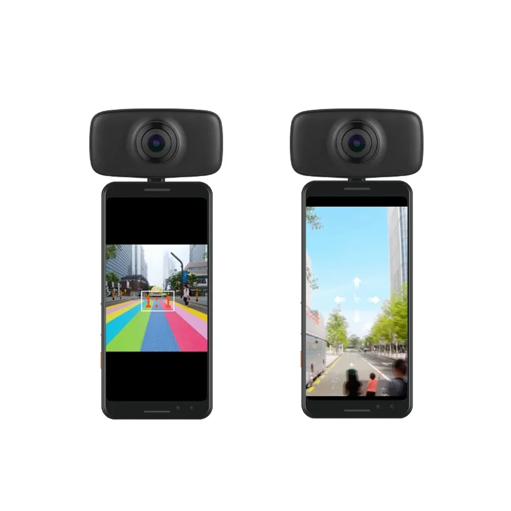 Vlog Fun Super Video Anti Shake Panoramic Sports Camera, Portable 4K 360 Degree Panoramic Call Type-C USB Android Camera