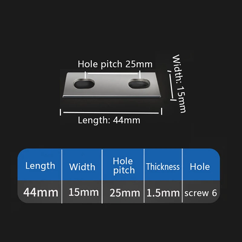 Bus Bars Connector Copper Nickel-Plated Hole Distance 25 30 35 40 45 50 68 72 80 85mm Lithium Battery Busbar Thickness 1.5mm