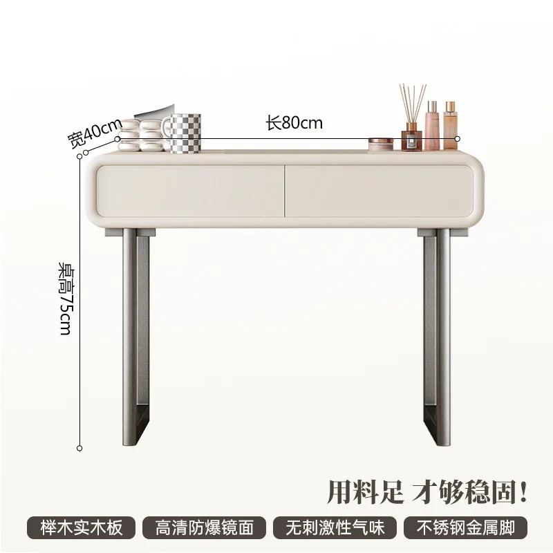 Modern White Makeup Dressing Table Study White Living Room Luxury Makeup Vanities Bedroom High End Tocador Maquillaje Furniture