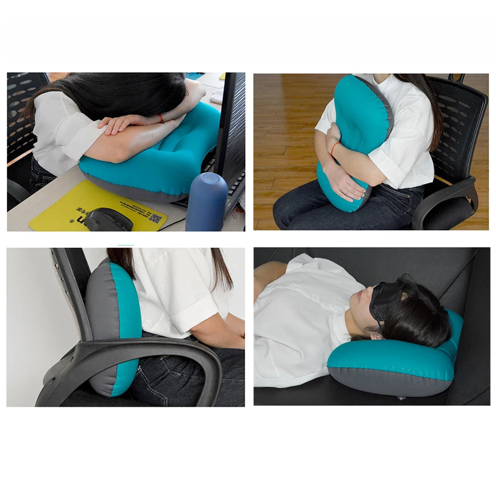 

Inflatable Pillow Outdoor Travel Pillows Camping Cushion Neck Compact for Guard