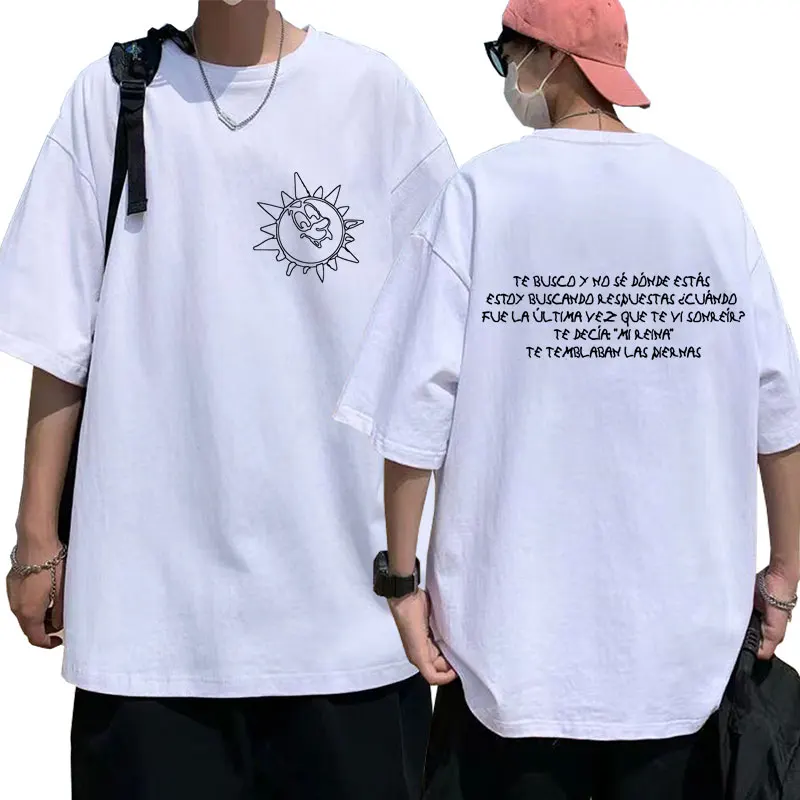 Limted Feid Ferxxo Ferxxocalipsis Tour 2024 T-Shirt Men Women Hip Hop Trendy Harajuku T-shirts Cotton Loose Y2k Tees Streetwear