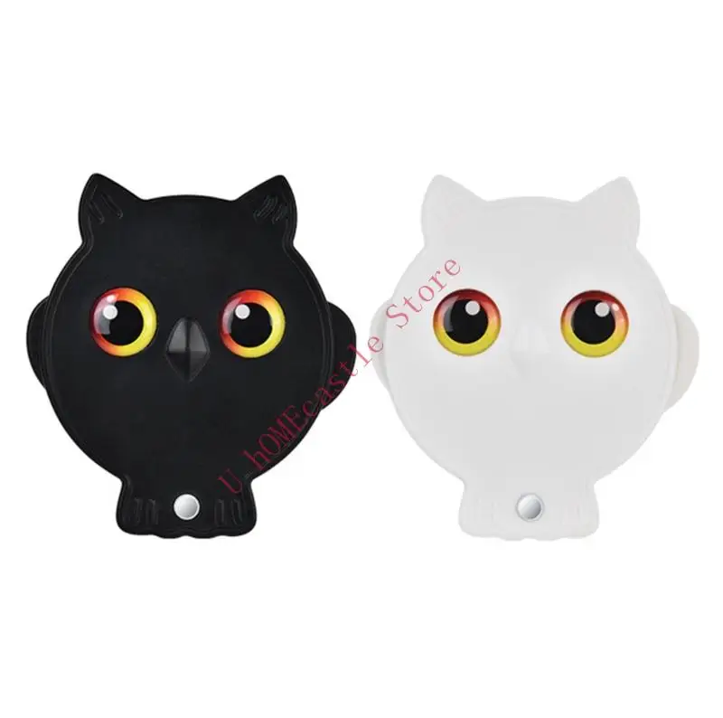 63HF Portable Owl Pattern Foldable Glass 8X Magnification Compact Design