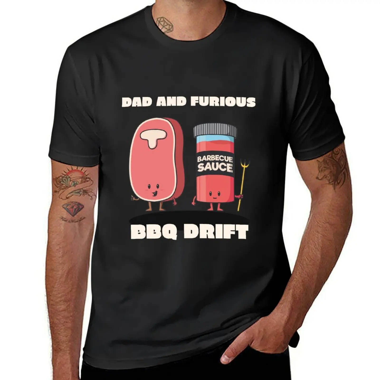 Dad and Furious BBQ Drift T-Shirt blacks animal prinfor boys sublime for a boy mens t shirt