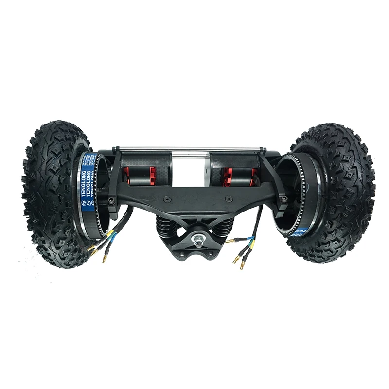 

NEW Electric Skateboard Bridge 1650W Off-Road Electric Longboard Dual Motor 2x1650W Four-Wheel Drive DIY Pneumatic Wheel