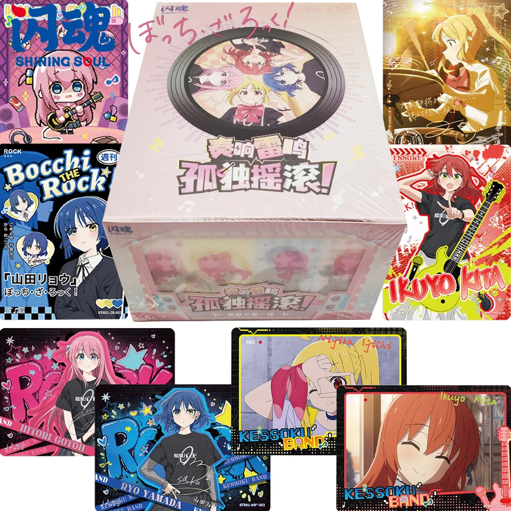 new-shining-soul-original-bocchi-the-rock-collection-cards-band-music-girl-shining-freeze-frame-anime-peripheral-cards-toy-gift