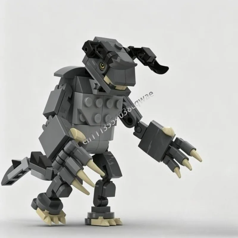 126Parts MOC Fantasy Creature Monster Model Custom DIY Creative Assembly Educational Collection Display Toy Gift Building Blocks