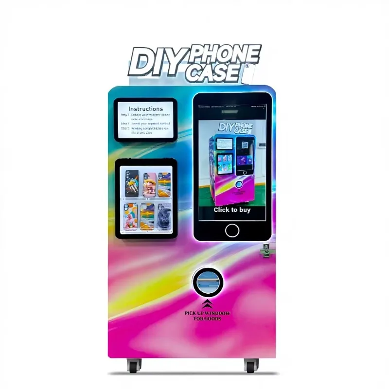 FL OEM ODM Customizable Commercial Phone Case Printing Vending Machine Automatic Advanced Mobile UVPhone Case Printer Customized