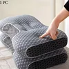 1 PC Soft Knitted Neck Pillow Pillow Core, Removable Cover For Sleeping Comfort 1 1 PC Soft Knitted Neck Pillow Pillow Core, Removable Cover For Sleeping Comfort 1
