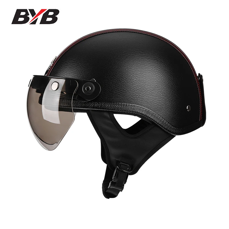 High Quality Abs Head Protection Portable Motorcycle Off-Road Motorcycle Helmet Motorcycle Retro Helmet Motorcycle Accessories Manufacturer