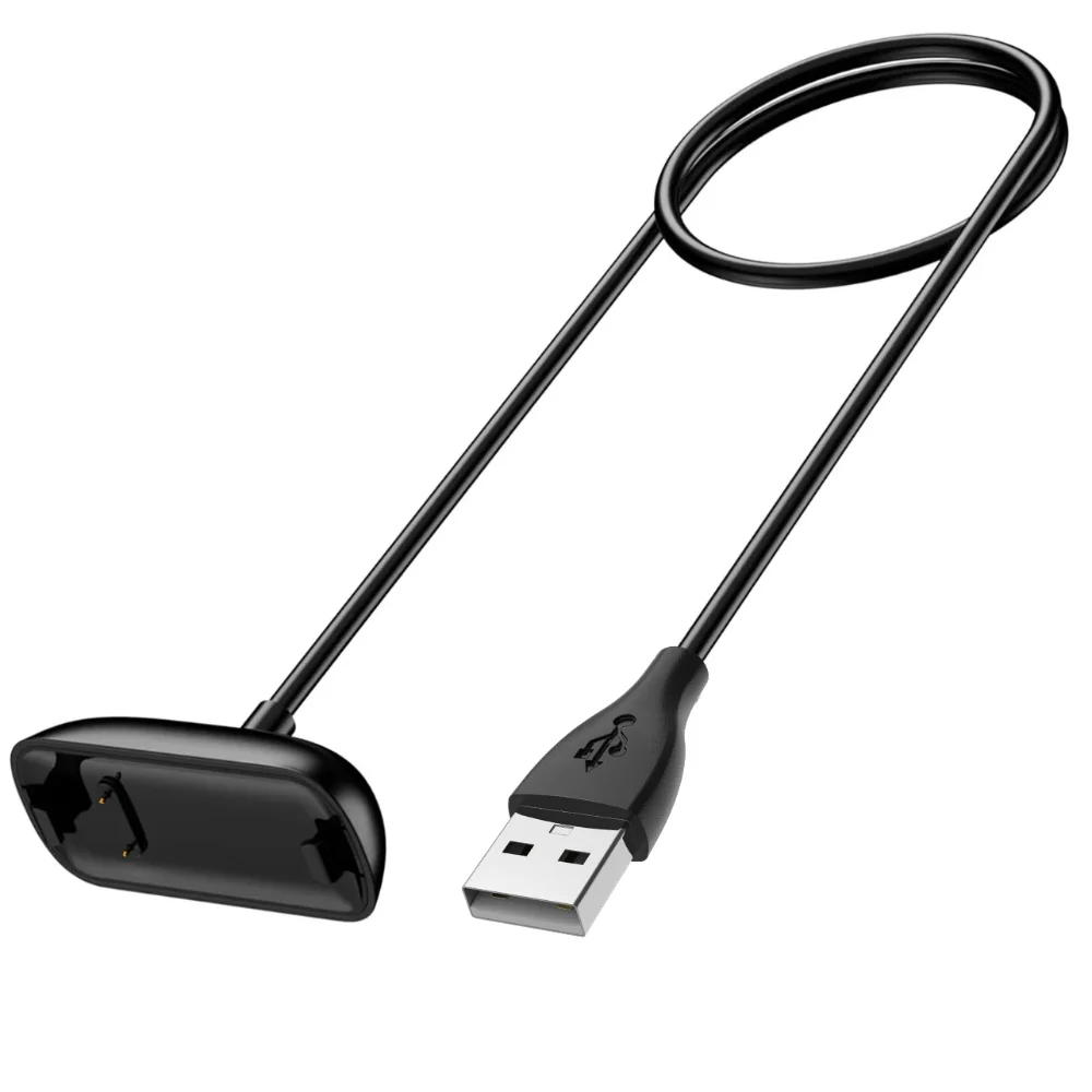 Für Fitbit Inspire 3 USB Smart Watch Ladegerät Ersatz-Ladekabel 3,3 Fuß/1 m