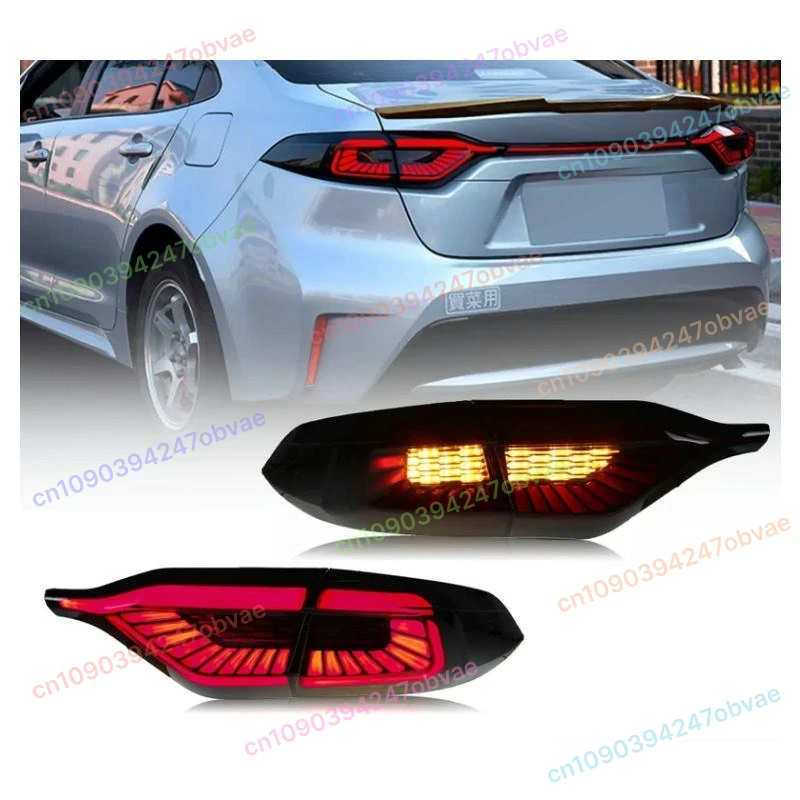 

Для Toyota Levin 2019-2020 светодиодный тормоз, текущая вода, мерцание Plug and Play, задние фонари, задние фонари в сборе, обновленный задний фонарь Levin
