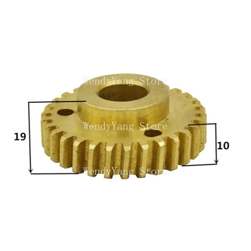 Suitable for B92 Spindle Automatic Feed Worm Gear Turret Milling Machine Parts Overload Clutch Worm Gear Z30 Teeth