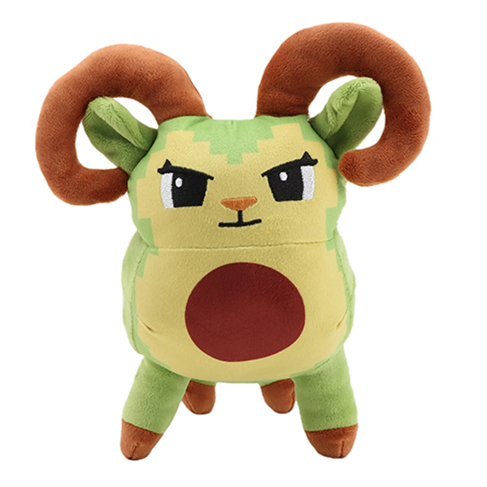 25 cm nouveau STEAL A BRAINROT avocat chèvre jouets en peluche mignon mouton poupées jeu entourant chèvre jouets doux jouets pour enfants cadeaux d'anniversaire