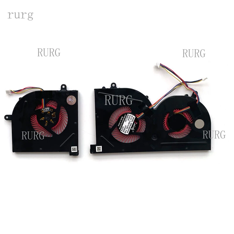 R+  FOR New For MSI Stealth Pro GS63 GS63VR GS73 GS73VR 6RF 7RF CPU+GPU Cooling Fan US