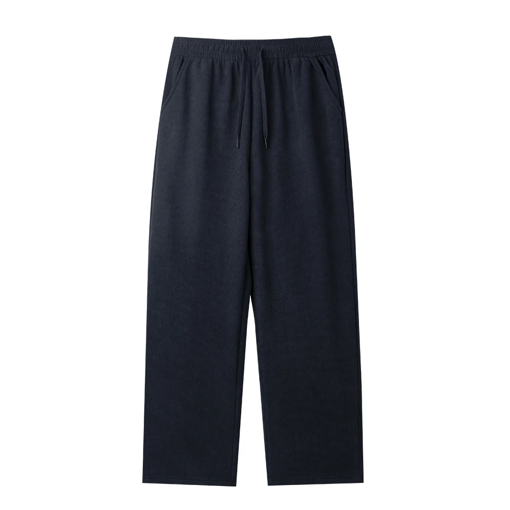 [Paragona] Spring and Autumn Daily Corduroy Wide Elastic Waist Pants