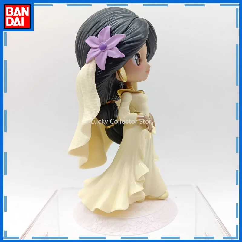 반다이 진짜 공주 재스민 웨딩 원피스 에디션, 손 피규어, 귀여운 인형 모델 장식 장식, 소녀 장난감 선물 스팟