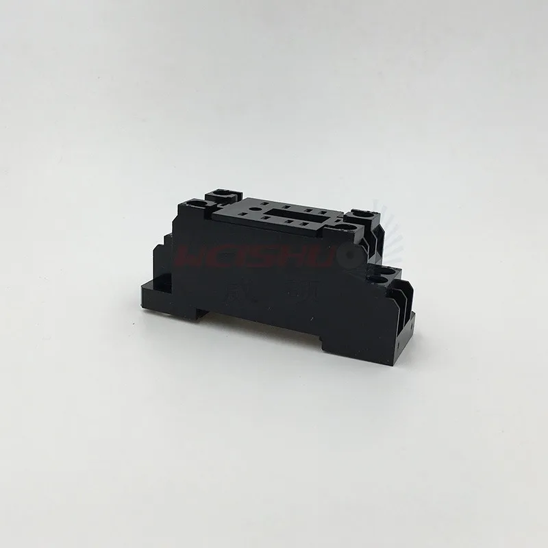 20pcs AC 2 sets of touchpoint 8 pins 10A/300V power intermediate relay base SKM-08E