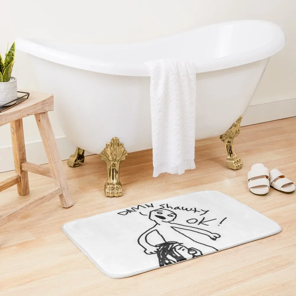 

damn shawty ok Bath Mat External Entrance Doormat Bathroom Accessories Sets Luxury Mat