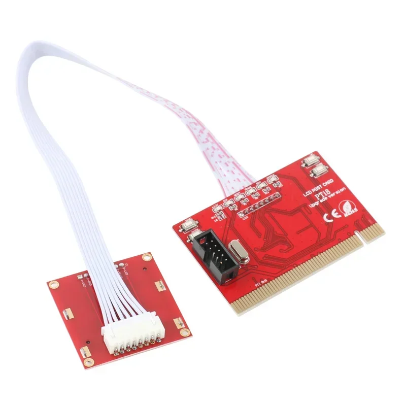 NEW 2 IN 1 Pc Pci Mini Pci-e,lpc Port Diagnostic Test Debug King Post Card For Desktop And Laptop  English Version