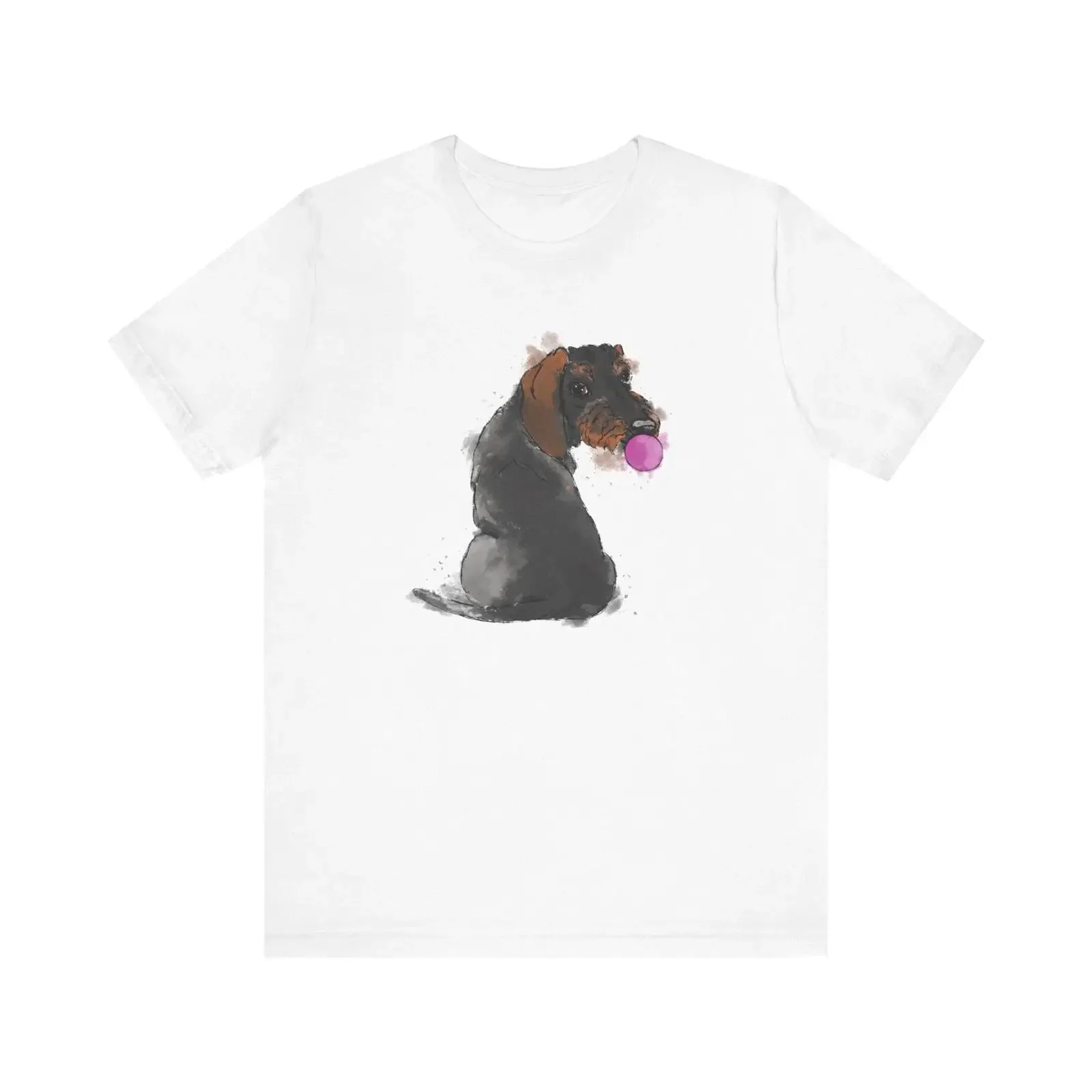 Dachshund T Shirt Wiener Dog Doxie Lover Pet Owner Animal Wire Hair vintage Washed graphic Soft Stylish Stretched Versatile