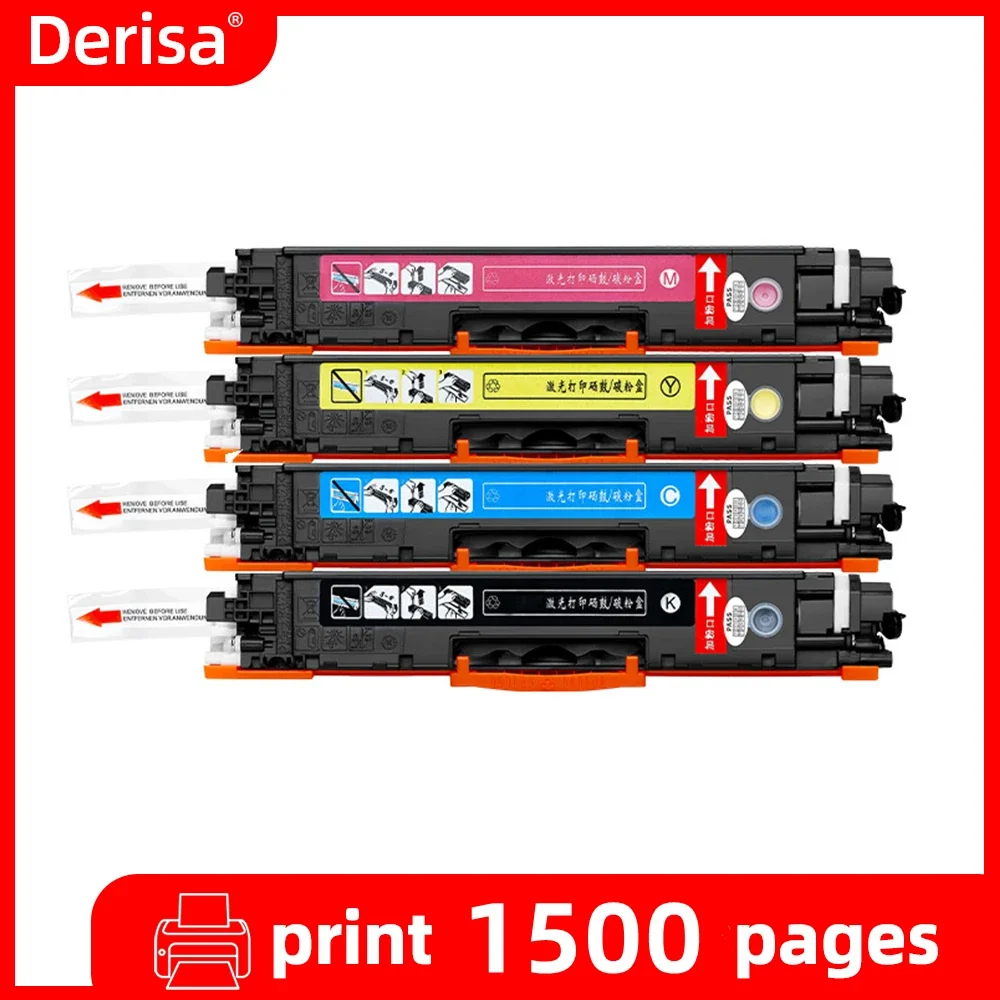 

4 Pack 130A CF350A CF351A CF352A CF353A 176 177 Toner Cartridge for HP Color LaserJet Pro MFP M176 M177 M176n M177fw