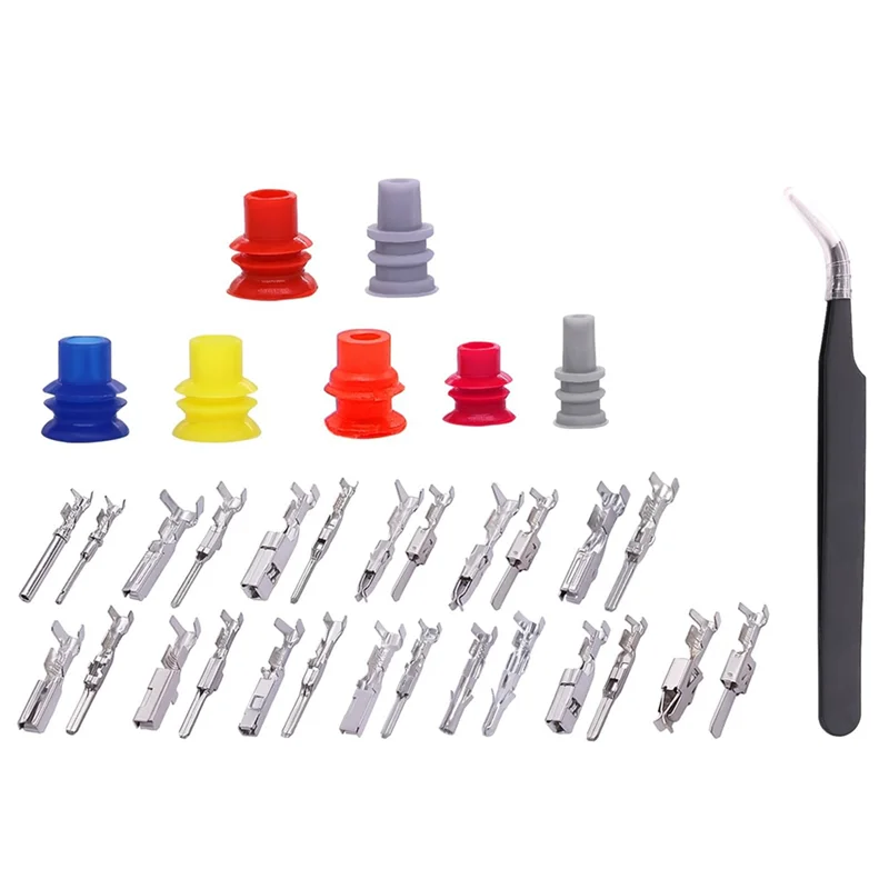 

A03Z-535PCS 26-типный комплект разъемов для контактов, автомобильные разъемы для электрических проводов, клемма 1-3,5 мм, автомобильные контактные разъемы