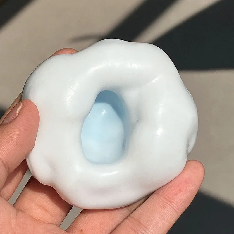 

Ice-skinned glutinous rice cake, kneading music handmade ball, pumped DIY can be shaped, slow rebound decompression artifact decompression