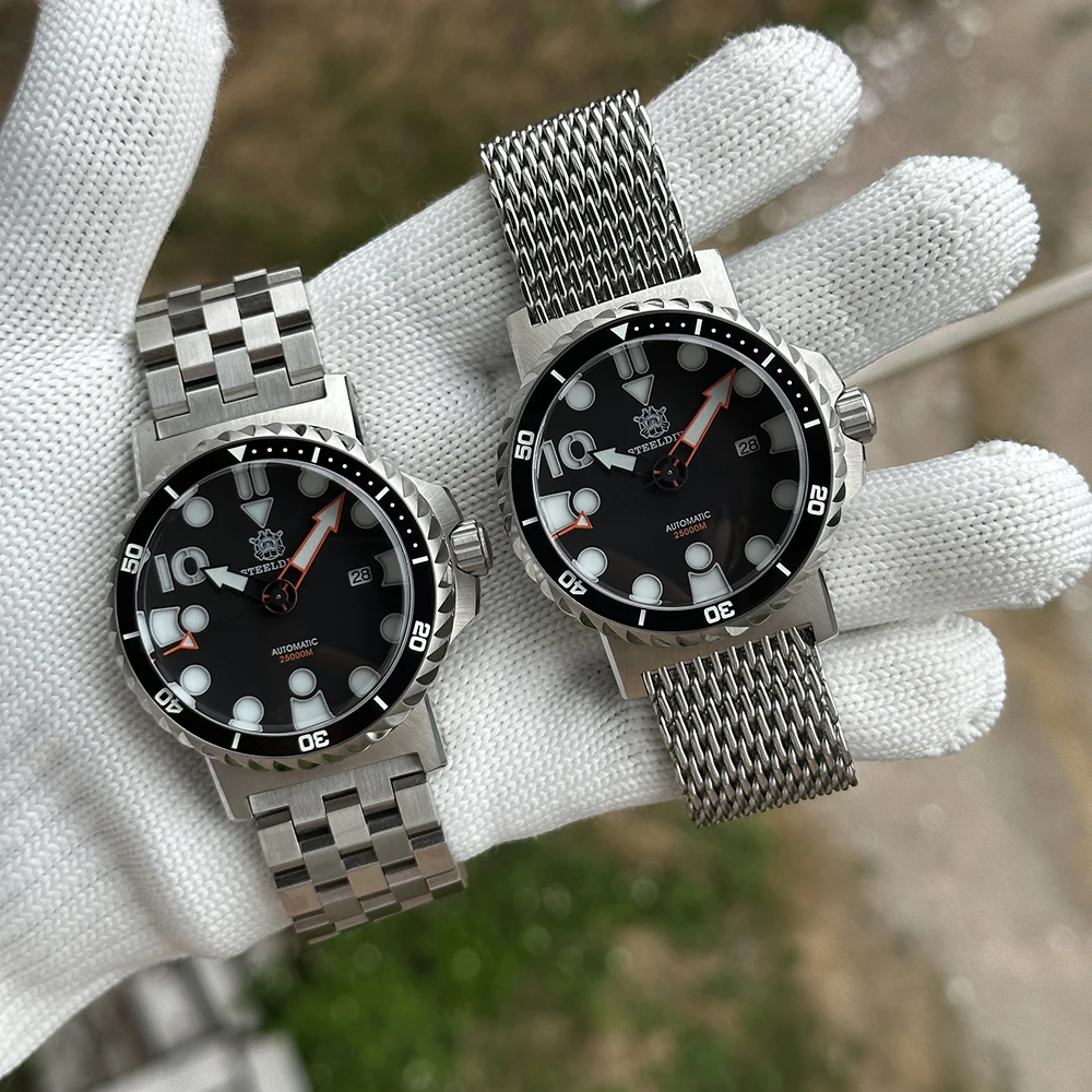 STEELDIVE SD1982H 46.5mm Ceramic Bezel Dive Watch