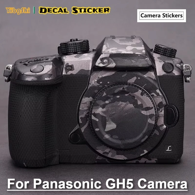 For Panasonic GH5 Camera Sticker Full Coverage Camera Body Protective Sticker Removable No Residue Vinyl Decal