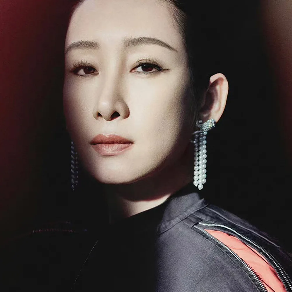 

Missvikki Trendy Temperament Long Pearls Dangle Earrings for Women Jewelry Fashion Korean Version High-end Feeling Light Luxury