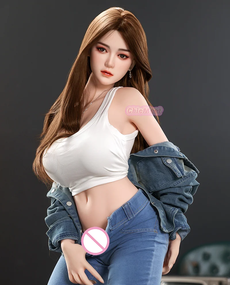 Metal Skeleton Solid Doll Asian Face Real Size Sex Doll Soft Body Realistic Vagina Anal Oral Insertion Adult Entertainment Toy view 5