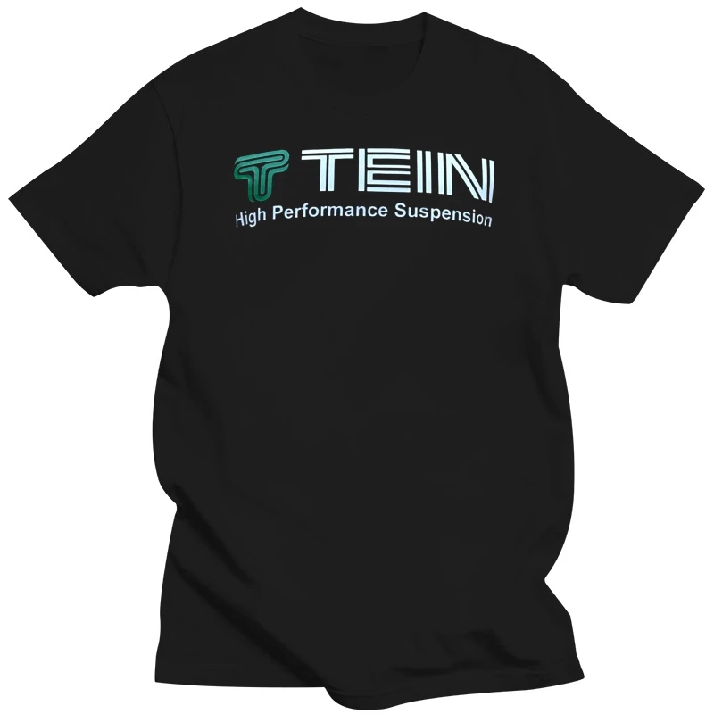 TEIN Suspension Car Racing  Ultra Black Cotton T-Shirt (Asian & US Sizes)