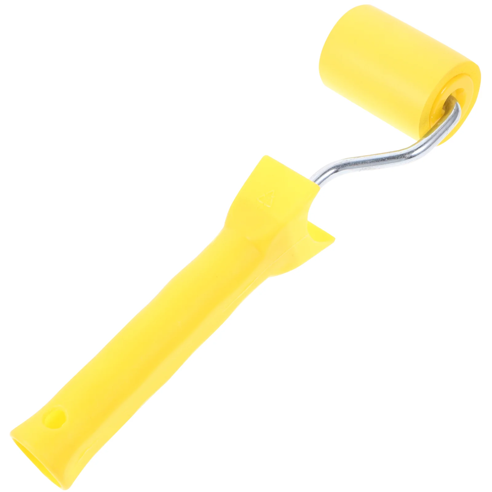 Professional Rubber ABS Iron Seam Roller for Wallpaper Vinyl Floor Smoothing Tool Practical Design Ergonomic Handle