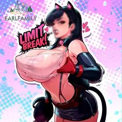 EARLFAMILY 13cm x 8.2cm per Anime Sexy Big Chest Car Sticker moto impermeabile NSFW Hentai decalcomania vinile JDM accessori per auto