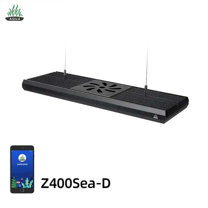 WEEKAQUA height adjustable high quality sunrise and sunset freshwater fish tank LED aquarium lamp Z400 Sea Led Light