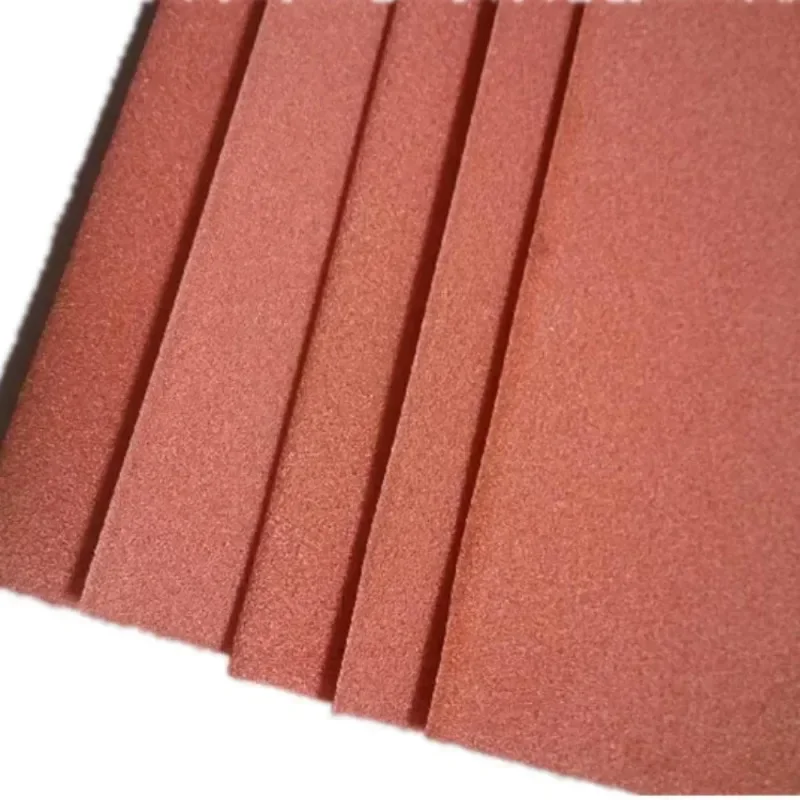 0.5-6 Mm Thickness Copper Foam Electrode Sheet